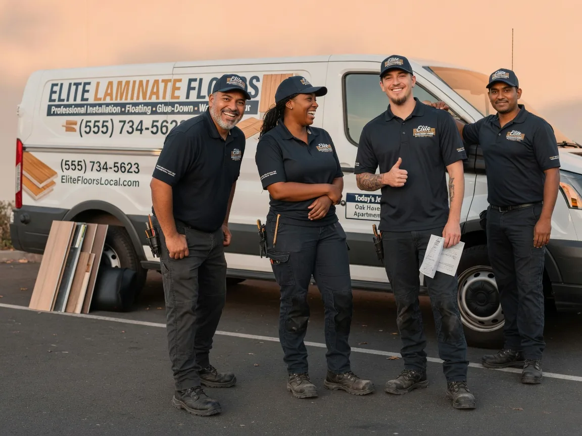 Laminate flooring installation company in Brooklyn, WI